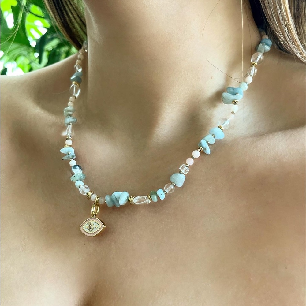 Evil eye necklace